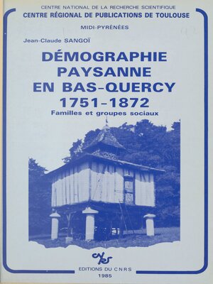 cover image of Démographie paysanne en Bas-Quercy